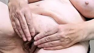 Horny Busty Gilf Teasing You and Shows Hangry Pussy