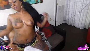 wild threesome with married couple and big black cock 😈