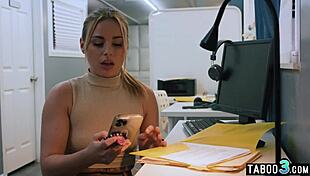 Lesbian boss strapon fucking her personal assistant anna claire clouds