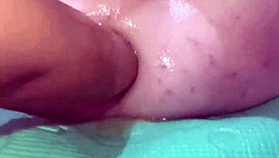 3rd time today stretching his asshole with anal fisting