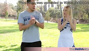 skinny cheerleader stepsis carmen decided to fuck her stepbro today her plan was a success