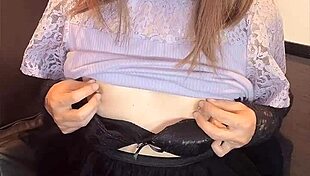 Quiet Crossdressing Masturbation Session
