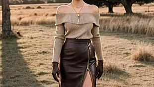 The duchess - ai illustrated leather porn dream