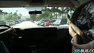 Amateur Asian Kalina Ryu On The 305bus 2 1 Public Sex