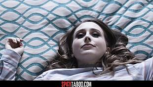 Interracial couple bangs their babysitter in threesome!