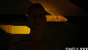 Lyanna Nilsson bound and teased by Charlie Dean's big cock