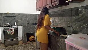 i removed bait from stepbrother's penis in kitchen for luxurious blowjob