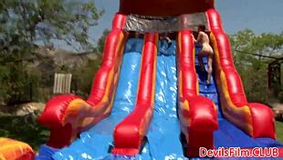 Lesbian Beauties Toying Each Other's Pussies!