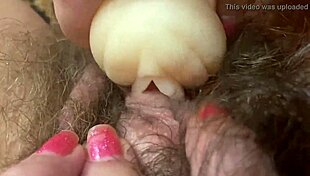 Hardcore clitoris orgasm in extreme closeup on wet vagina 😈