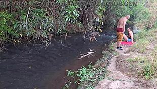 did those strangers get caught fucking at the waterfall