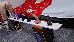 Choosing The Best One Dildos Challenge Petite 18+ Stepsister Testing All Her Toys Rough Anal And Dp Included