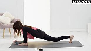 Big Tits Babe Ariana Shine Passionate Fuck After Yoga Session - Whiteboxxx