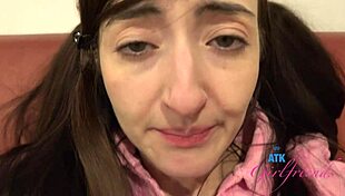 Super Cute Brunette Amateur Tifa Quinn Gets Pussy Licked Fingered Orgasm POV