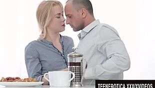 Small Breasted Blonde Babe Via Lasciva Gives BJ and Gets Drilled