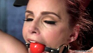 Natural Busty Milf Feels Deep Pain and Ecstasy in Hogtie Caning