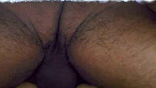 this latina wife is getting a deep creampie, wow