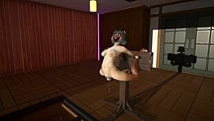 Furry Cat Dildoes And Cum Inflation