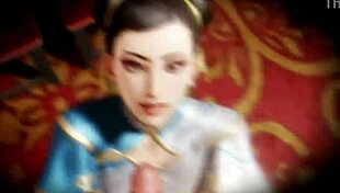 The best scenes of Chun-Li with big ass and tits in hardcore action