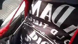 Handsome European Man Masturbates on a Crowded French Train