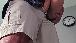 caught secretary watching porn and fucked her