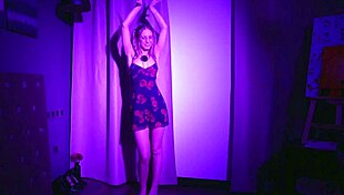 I relax with a soothing dance to French music