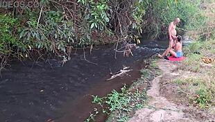 did those strangers get caught fucking at the waterfall