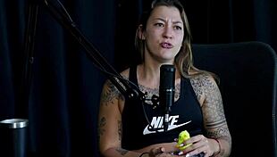 check out the naughty interview full of action with flor de damiana and grandma moai on porn cast brazil - part 5 watch on sheer red