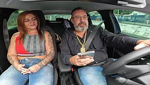 Marcelle Pimenta, a hot milf, hitched a ride and unleashed her wild side