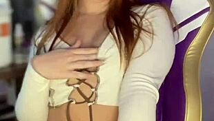 Ela gosta de se exibir desde novinha