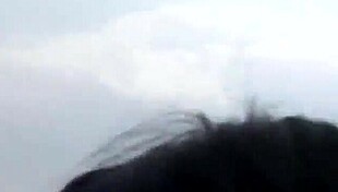 milf hungry for cock fucks in public garden