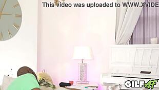 Older Mature Plumper Kneels And Fucks Black Man With Big Cock