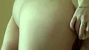 anal masturbation in garage: i'm fingering hairy pussy and dildo fucking juicy ass