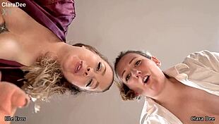 ओ वाउ क्लारा डी एले इरॉस के साथ सिसी ड्रेस-अप स्पिटरोस्ट! 😍