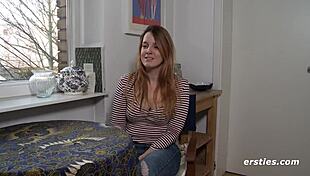 ersties sexy babe views hot scene