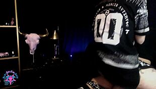 Bleubrutalrose Performs Wiccan Fetish Sex With Bbc Blowjob And Ass Worship