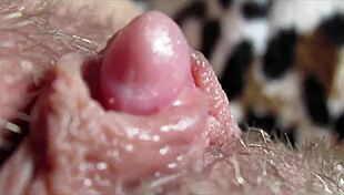 i watch my big clit orgasm closeup