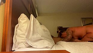 Deep Throat My Big Cock In A Hotel Room!