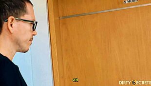 stepmom fucks stepson's ass to avoid getting caught