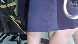 Junior Girl Gets Taught Harder