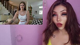 Pequeña Hermanastra Infiel Teniendo Clases De Sexo Con Su Hermanastro