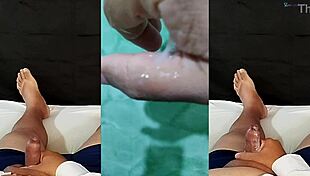 fiquei excitado pensando na minha ex namorada e bati uma punheta ficando com a mão toda gozada minha esposa não pode saber disso watch on sheer red