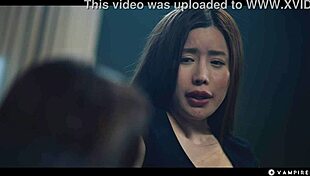 asian girls trapped in vampire hotel, japanese bbw dominated by big tits brunette
