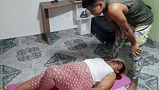 this horny mature woman likes to be made to suck cock