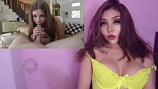 Pequeña Hermanastra Infiel Teniendo Clases De Sexo Con Su Hermanastro