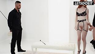 Russian mistress shares erotic moment with two studs 😏