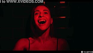 asian girls trapped in vampire hotel, japanese bbw dominated by big tits brunette