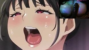 lucky guy scores foursome with three busty goth babes in harem adventure part two.