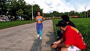 would you fuck this young outdoor slut