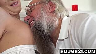 i feel so alive sucking this old timer's shaft, riding him crazy, then getting pounded hard on my back