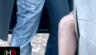 Sublime Anal In The Woods In The Car Slut Fucked Very Well In The Anus